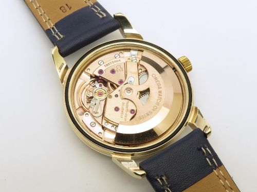 fig 5. Near Mint Heavy Solid 9ct Gold Omega Seamaster Automatic c1962
