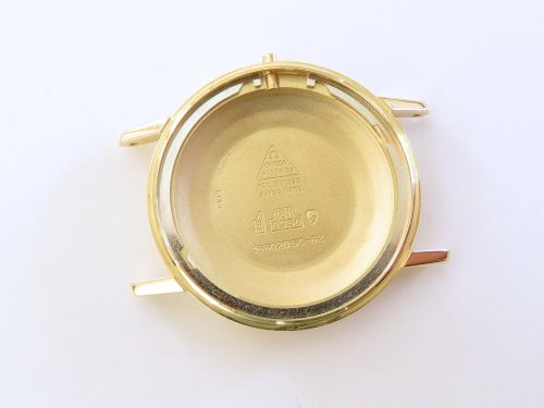 fig 3. Very Rare Solid 18ct Gold Omega Seamaster DeVille Deluxe c1963