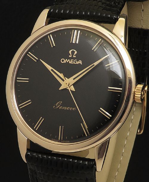 fig 2. Solid 9ct Gold Omega Geneve Calibre 600 c1960