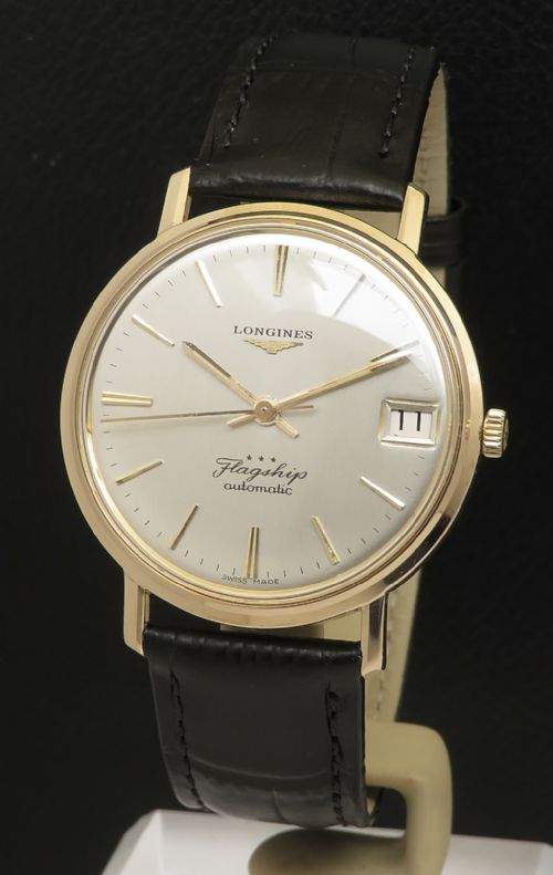 Near Mint Solid 9ct Gold Longines Flagship Automatic C1965