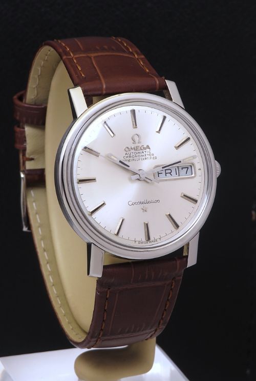 fig 2. Near Mint All Original Omega Constellation Daydate Chronometer c1969