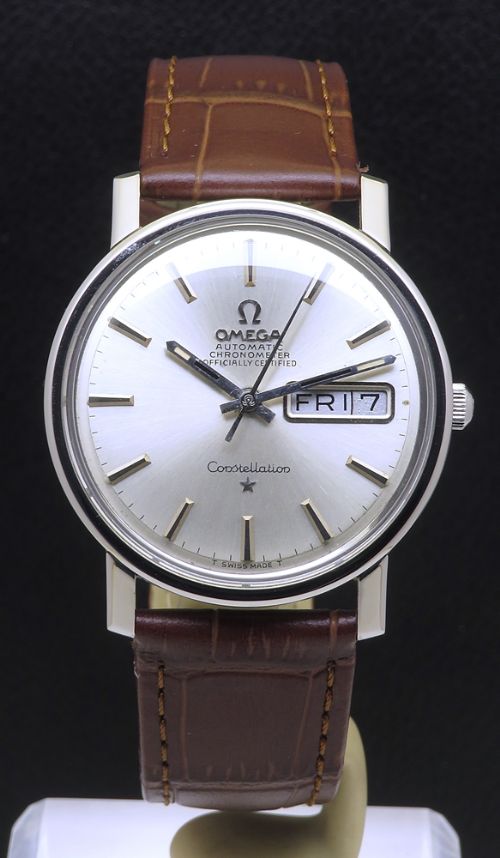 fig 3. Near Mint All Original Omega Constellation Daydate Chronometer c1969