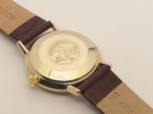 fig 4. Mint all original solid 9ct gold Omega Seamaster Deville Automatic with Box 1966