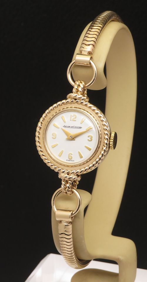 fig 1. Solid 9ct Gold Jaeger-LeCoultre Ladies Cocktail Watch 1959