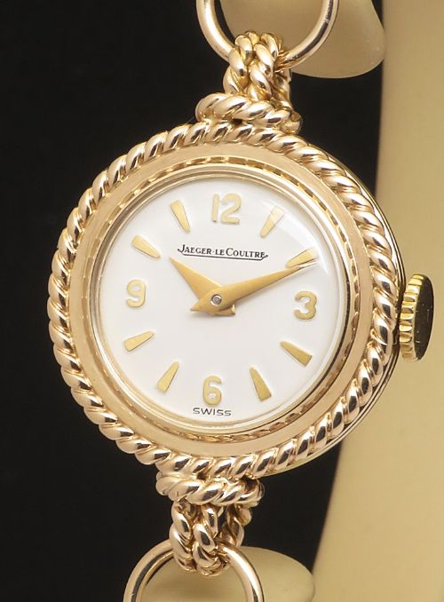 fig 2. Solid 9ct Gold Jaeger-LeCoultre Ladies Cocktail Watch 1959