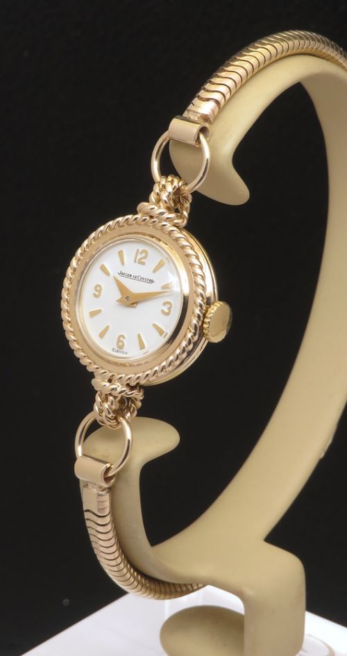 fig 3. Solid 9ct Gold Jaeger-LeCoultre Ladies Cocktail Watch 1959