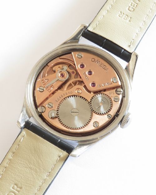 fig 4. Rare Water Resistant Fully Restored Omega 265 from 1950