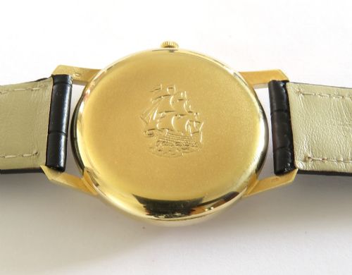 fig 3. Museum quality solid 18ct gold Longines Flagship Automatic from 1961