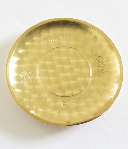 fig 4. Museum quality solid 18ct gold Longines Flagship Automatic from 1961