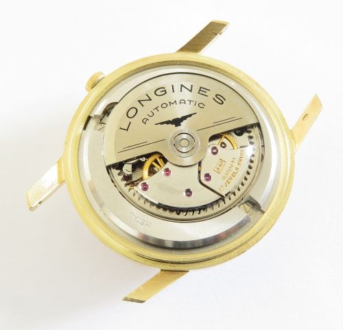 fig 5. Museum quality solid 18ct gold Longines Flagship Automatic from 1961
