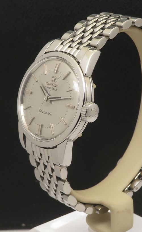 fig 4. Rare Omega Seamaster Automatic Art Deco With Original Bracelet c1958