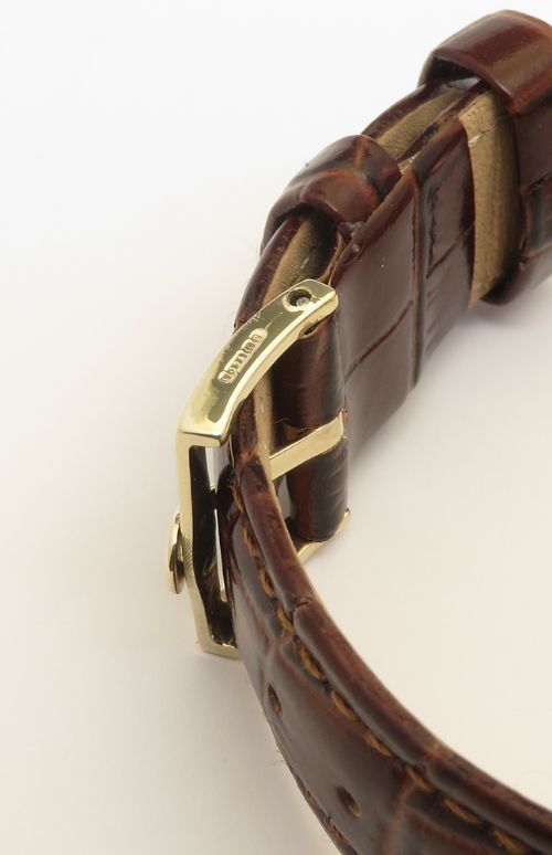 fig 6. Solid 9ct Gold Omega Seamaster Deville with Box, Papers and 9ct Omega buckle 1967