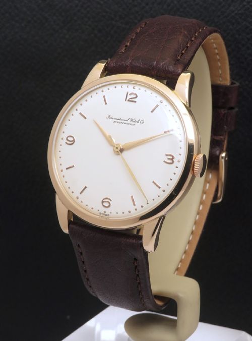 Fully Restored Solid 18ct Rose Gold Iwc Calibre 89 Oversize from 1957