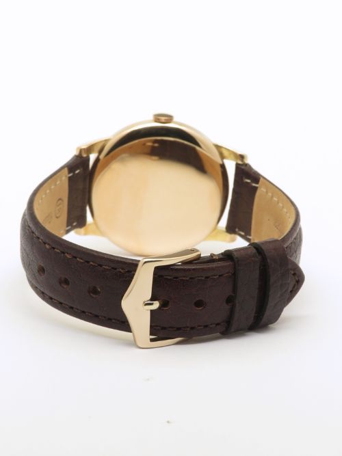 fig 4. Fully Restored Solid 18ct Rose Gold IWC Calibre 89 Oversize from 1957
