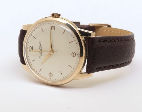 fig 5. Fully Restored Solid 18ct Rose Gold IWC Calibre 89 Oversize from 1957