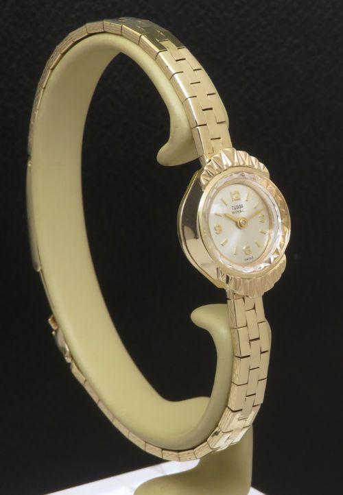 fig 3. Solid 9ct Gold Rolex Tudor Royal Ladies Watch from 1965