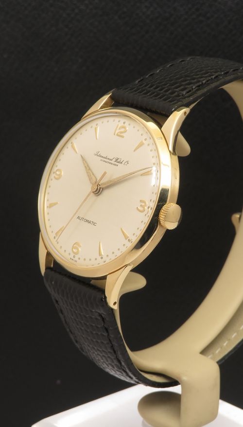 fig 2. Fully Restored Solid 18ct Gold IWC Calibre 852 Automatic Oversize from 1951