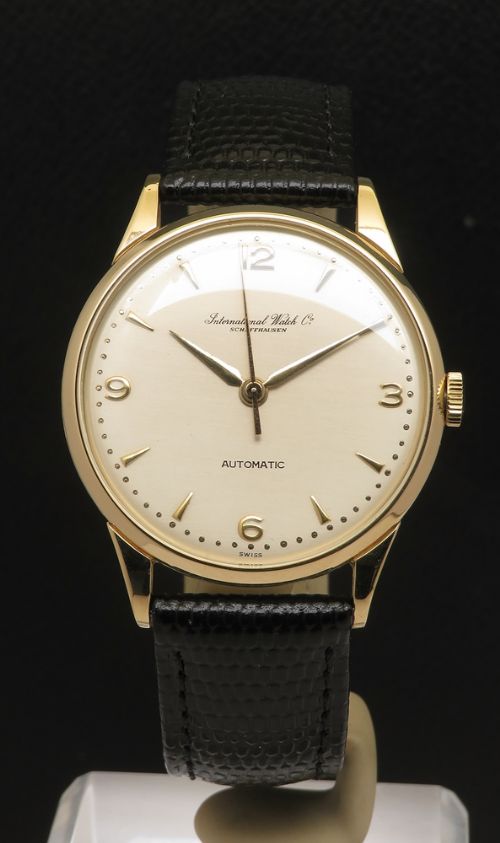fig 4. Fully Restored Solid 18ct Gold IWC Calibre 852 Automatic Oversize from 1951