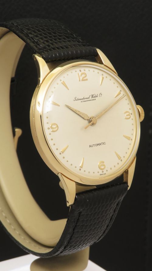 fig 5. Fully Restored Solid 18ct Gold IWC Calibre 852 Automatic Oversize from 1951