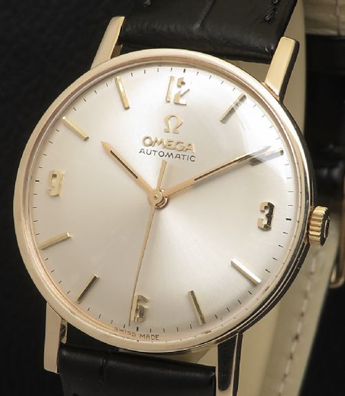 fig 1. Mint Solid 9ct Gold Omega 552 Automatic From 1963