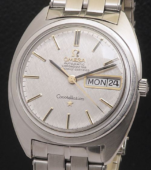 fig 1. Near Mint All Original Omega Constellation Daydate Chronometer c1969