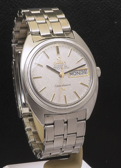 fig 5. Near Mint All Original Omega Constellation Daydate Chronometer c1969