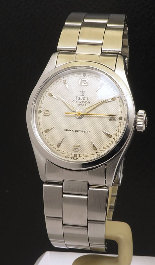 fig 1. Rare Rolex Tudor Oyster Royal from 1946