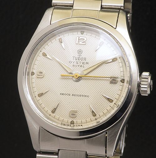 fig 2. Rare Rolex Tudor Oyster Royal from 1946