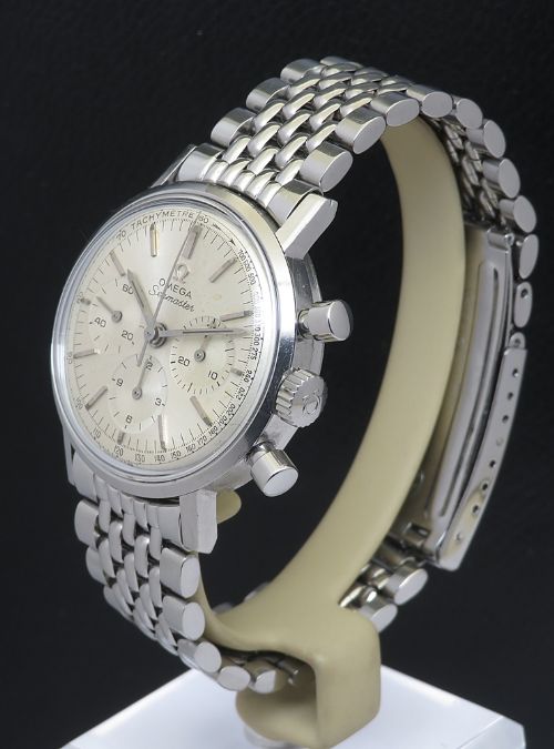 fig 2. Superb Original Omega Seamaster Cal 321 Chronograph With Box From 1967