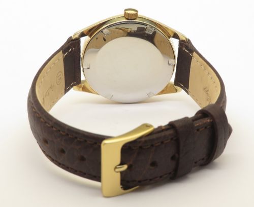 fig 4. Very Rare Mint Condition Gold Filled Water Resistant IWC Calibre 89 From 1968