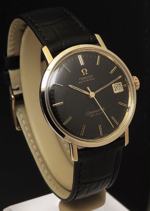 fig 2. Fully Restored Gold Capped Omega Seamaster DeVille Automatic 1962