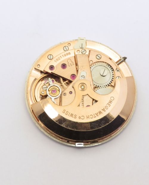 fig 5. Solid 18ct Gold Omega Seamaster Deville Crosshair with Box From 1961