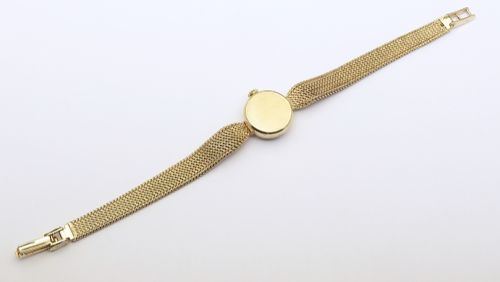 fig 6. Mint All Original Solid 9ct Gold Omega Sapphette Ladies Watch From 1961