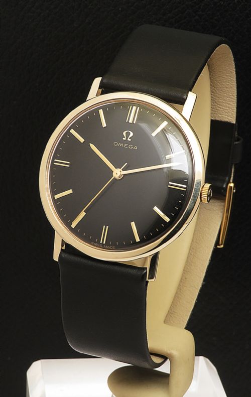 Superb Fully Restored Solid 9ct Gold Omega 601 Slimline from 1966