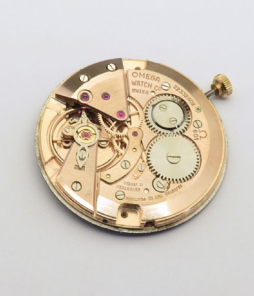 fig 2. Superb Fully Restored Solid 9ct Gold Omega 601 Slimline From 1966