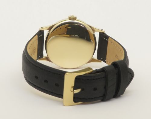 fig 5. Mint Condition All Original Solid 9ct Gold Omega Classic 266 From 1956
