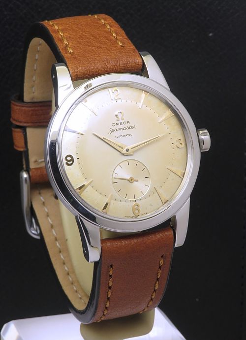 fig 3. Very Rare All Original Omega Seamaster Jumbo Bumper Chronometer From 1953