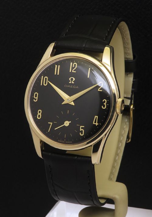 SOLID 9CT GOLD FULLY RESTORED CLASSIC OMEGA CALIBRE 269 FROM 1964