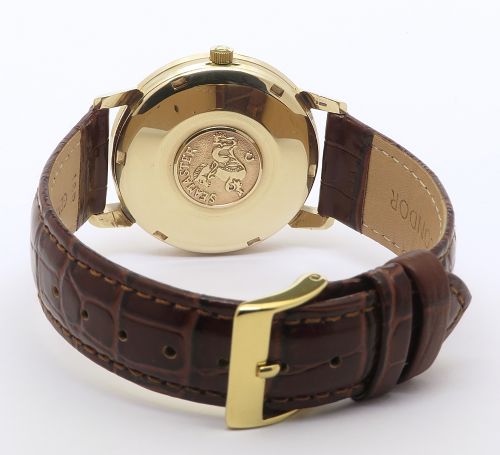 fig 4. Near Mint All Original Heavy Solid 9ct Gold Omega Seamaster Automatic 1964