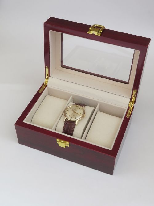 Near Mint All Original Heavy Solid 9ct Gold Omega Seamaster Automatic 1964 View VIII