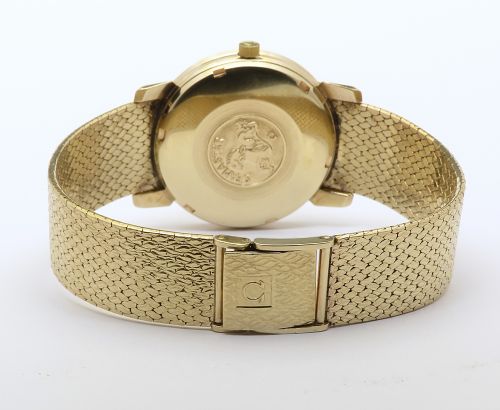 MUSEUM QUALITY UNWORN HEAVY SOLID 9CT GOLD OMEGA SEAMASTER BOX PAPERS 1967 - ADDITIONAL PHOTO 6