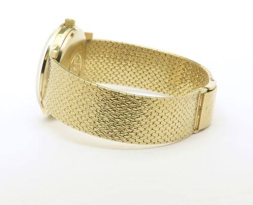 MUSEUM QUALITY UNWORN HEAVY SOLID 9CT GOLD OMEGA SEAMASTER BOX PAPERS 1967 - ADDITIONAL PHOTO 7