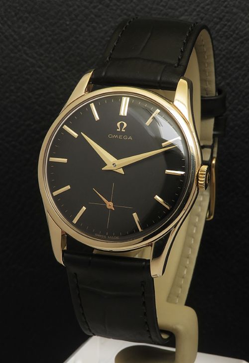 SOLID 9CT GOLD FULLY RESTORED CLASSIC OMEGA CALIBRE 267 FROM 1960