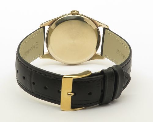 SOLID 9CT GOLD FULLY RESTORED CLASSIC OMEGA CALIBRE 267 FROM 1960 - ADDITIONAL PHOTO 4