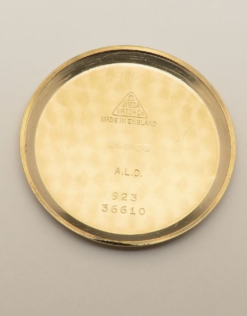 SOLID 9CT GOLD FULLY RESTORED CLASSIC OMEGA CALIBRE 267 FROM 1960 - ADDITIONAL PHOTO 6