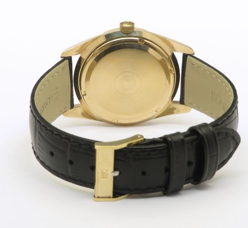 fig 4. Mint All Original Solid 18ct Gold IWC 8541B Automatic Chronometer 1969 with Box