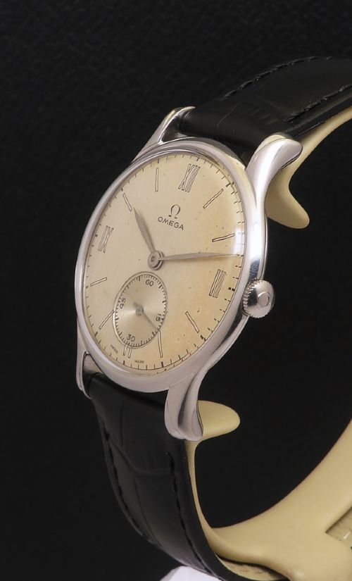 EXTREMELY RARE ALL ORIGINAL OMEGA ULTRA FLAT ART DECO CK2306 FROM 1943 - ADDITIONAL PHOTO 4