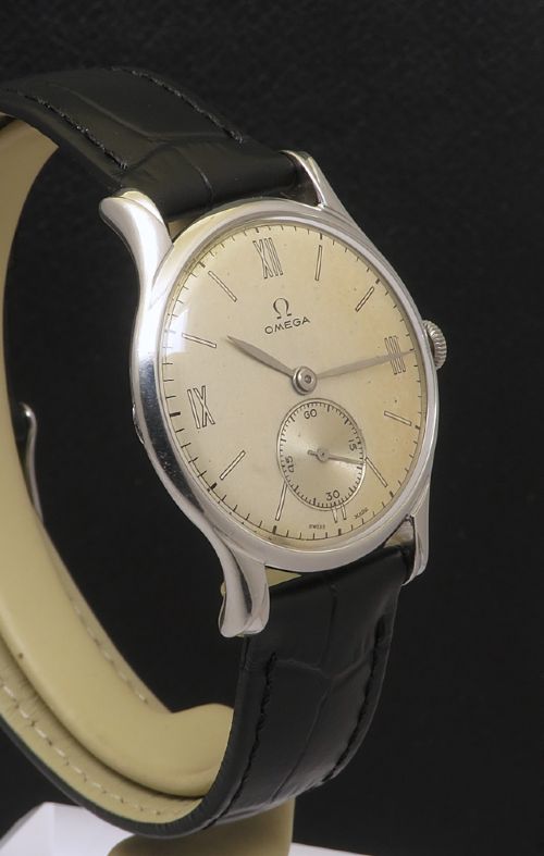 EXTREMELY RARE ALL ORIGINAL OMEGA ULTRA FLAT ART DECO CK2306 FROM 1943 - ADDITIONAL PHOTO 6