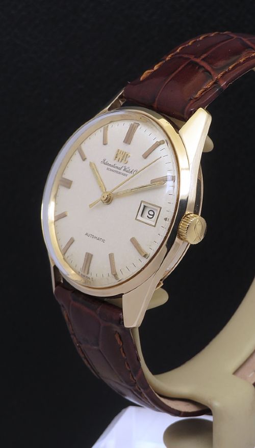 NEAR MINT ALL ORIGINAL SOLID 9CT GOLD IWC 8541B AUTOMATIC CHRONOMETER 1969 - ADDITIONAL PHOTO 2