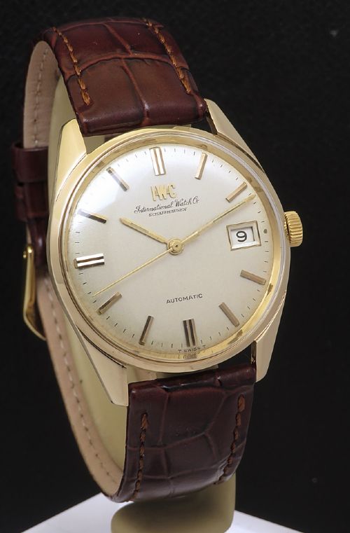 NEAR MINT ALL ORIGINAL SOLID 9CT GOLD IWC 8541B AUTOMATIC CHRONOMETER 1969 - ADDITIONAL PHOTO 3